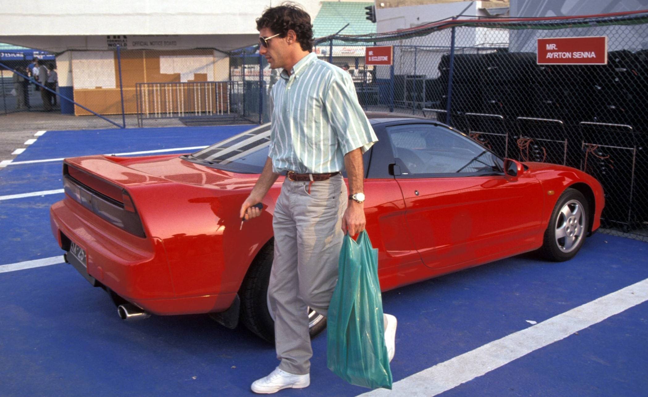 Ayrton Senna's 1991 Honda NSX